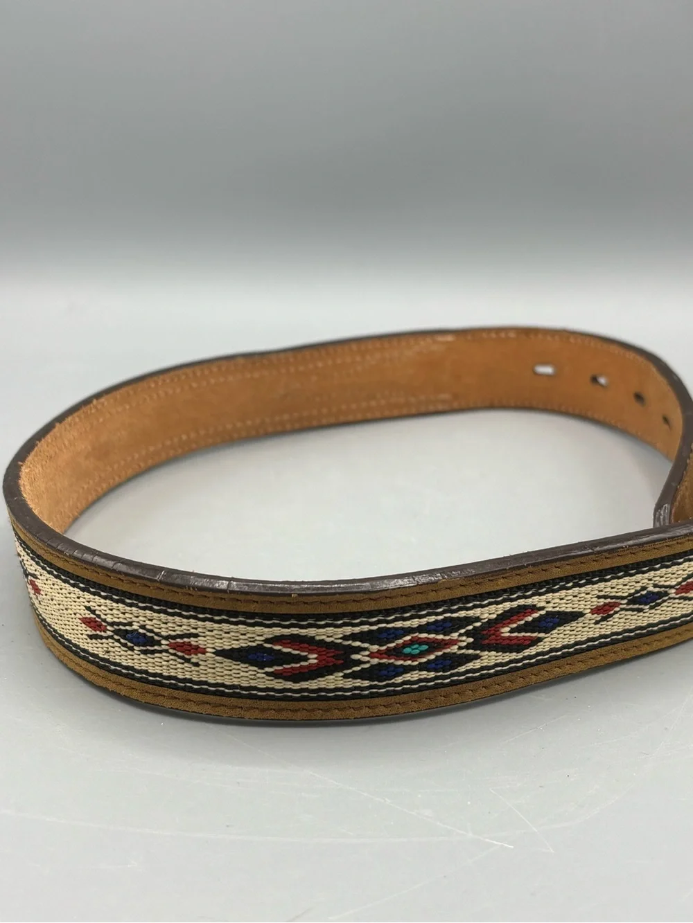 3D Boys Genuine Leather Inlay Belt